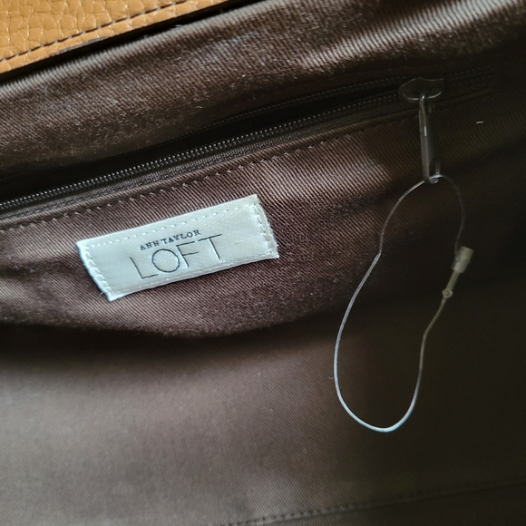 Ann Taylor Loft caramel purse - Picture 8 of 12
